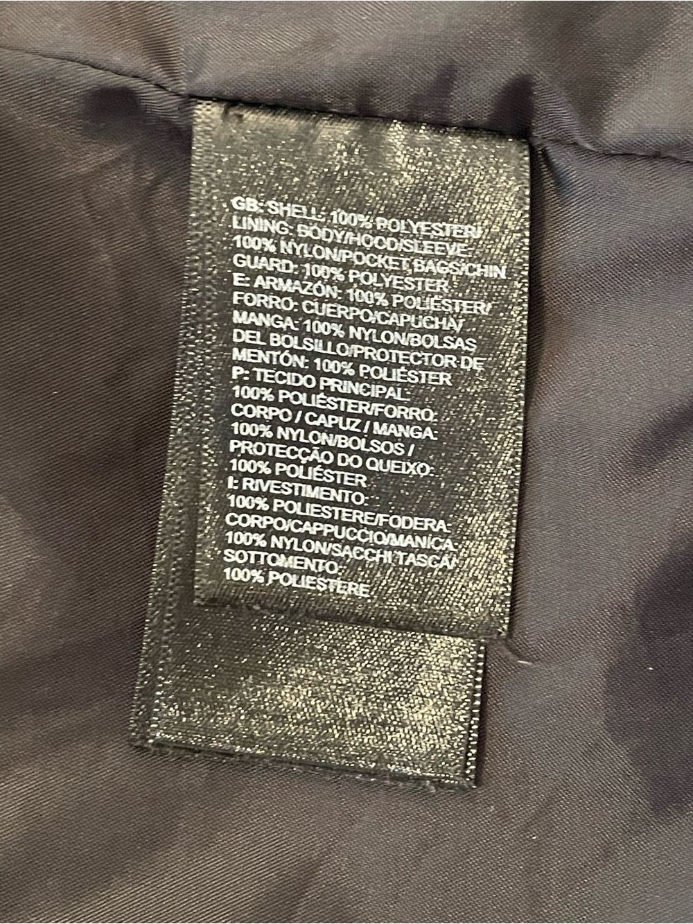 🚨🚨🚨The North Face Black Hooded Raincoat with Logo - Picture 4 of 13